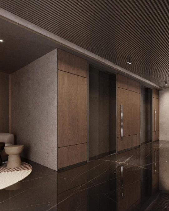 Kitchen concept — matte millwork