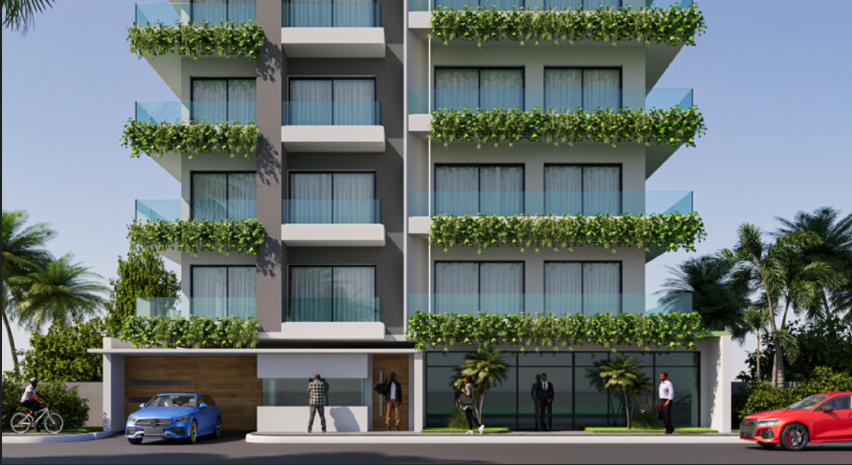 Immeuble Les Élyséas — facade rendering